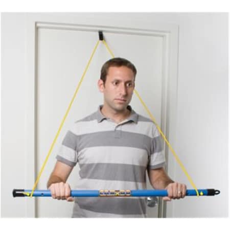 Step-Up Relief Over Door Exercise Bar & Tubing - Set of 5, 5PK ST293635